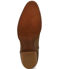 Frye Men's Austin Oiled Suede Inside Zip Western Boots