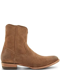 Frye Men's Austin Oiled Suede Inside Zip Western Boots