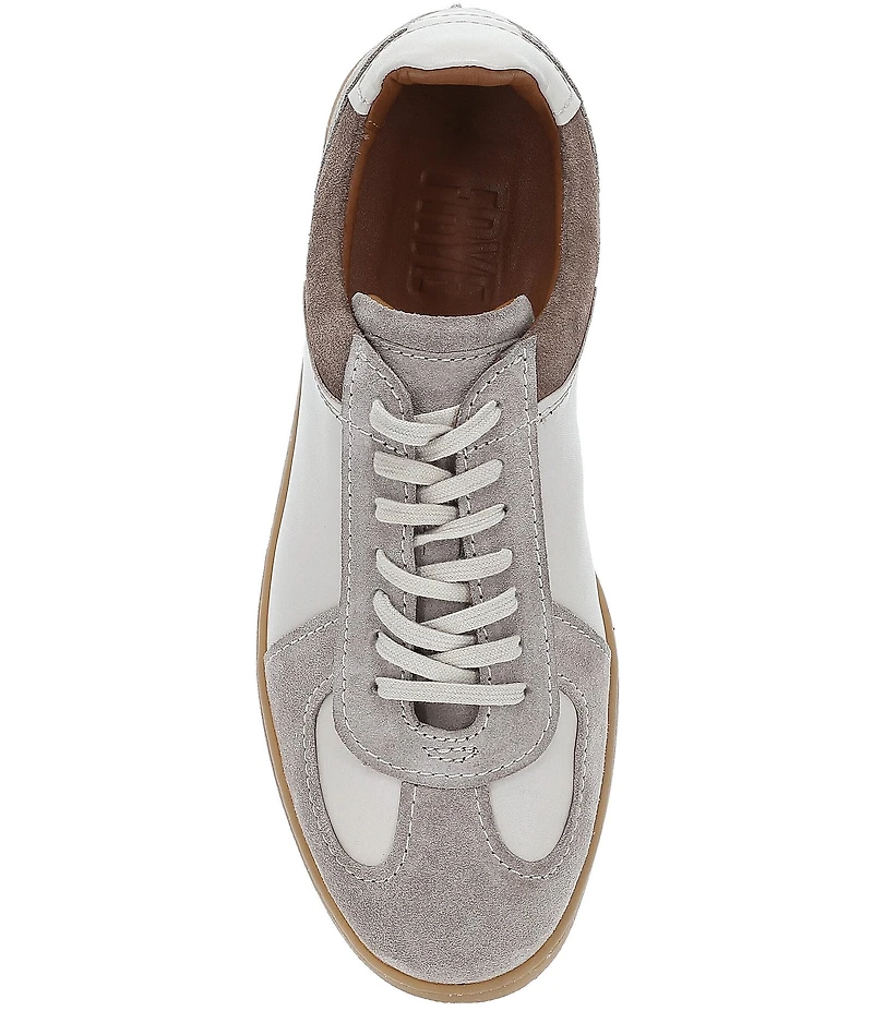 Frye Men's Cooper Leather and Suede Sneakers