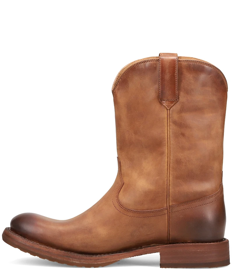 Frye Men's Duke Western Roper Leather Boots