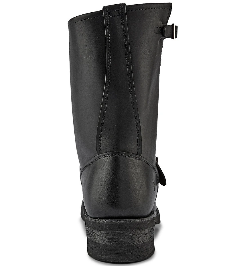 Frye Men's Engineer 12R Leather Buckle Hardware Boots