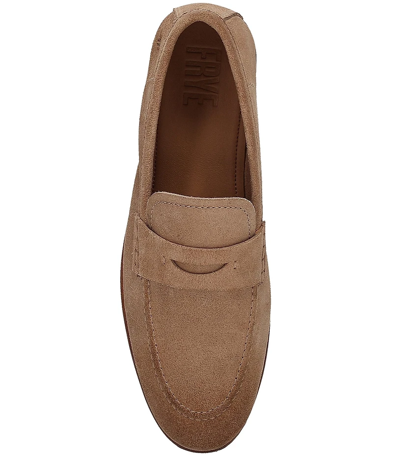 Frye Men's Graham Waxed Suede Penny Loafers