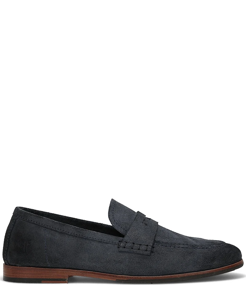 Frye Men's Graham Waxed Suede Penny Loafers