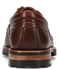 Frye Men's Hudson Leather Campmoc Lug Sole Boat Shoes