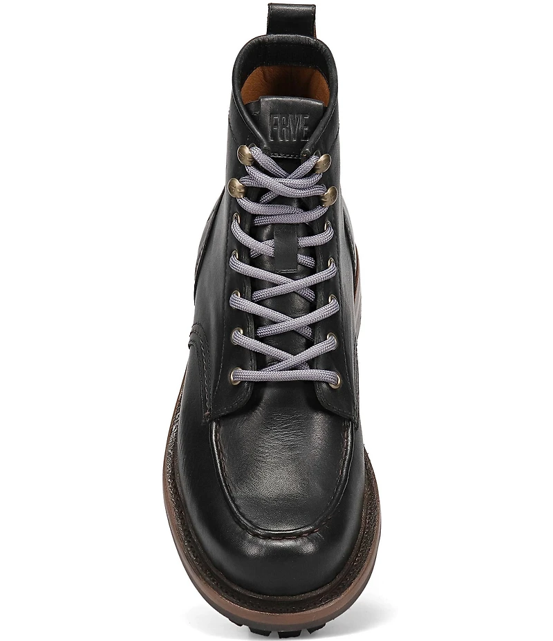 Frye Men's Hudson Leather Lug Work Boots