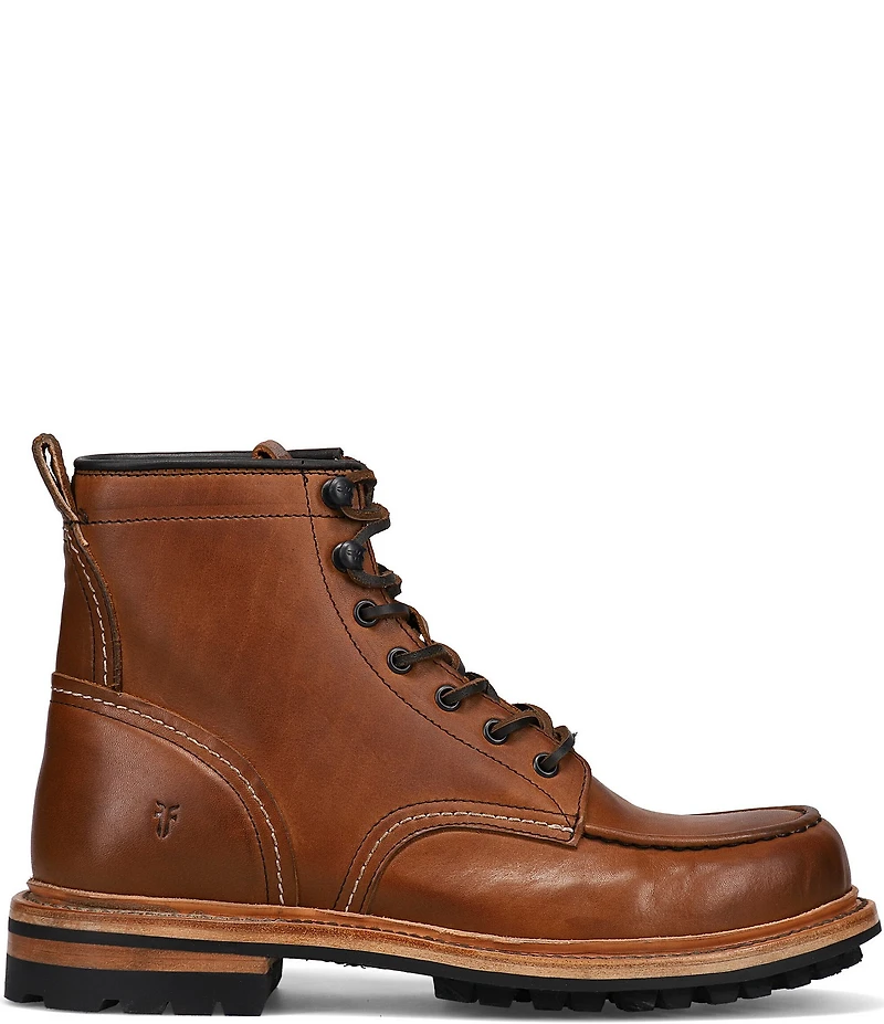 Frye Men's Hudson Leather Lug Work Boots