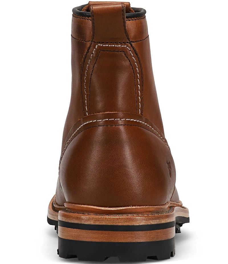 Frye Men's Hudson Leather Lug Work Boots
