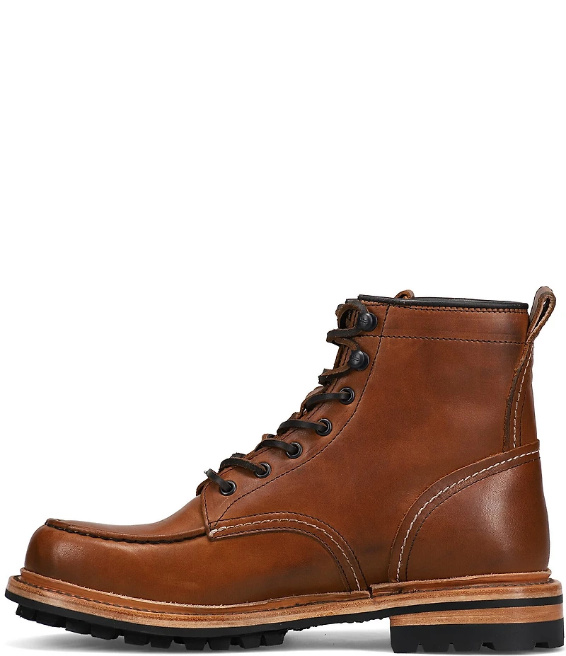 Frye Men's Hudson Leather Lug Work Boots