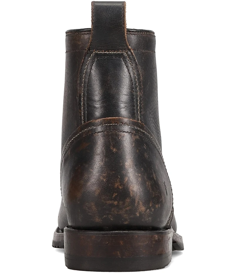 Frye Men's Hudson Leather Plain Toe Work Boots