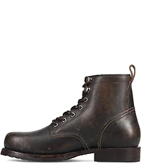 Frye Men's Hudson Leather Plain Toe Work Boots