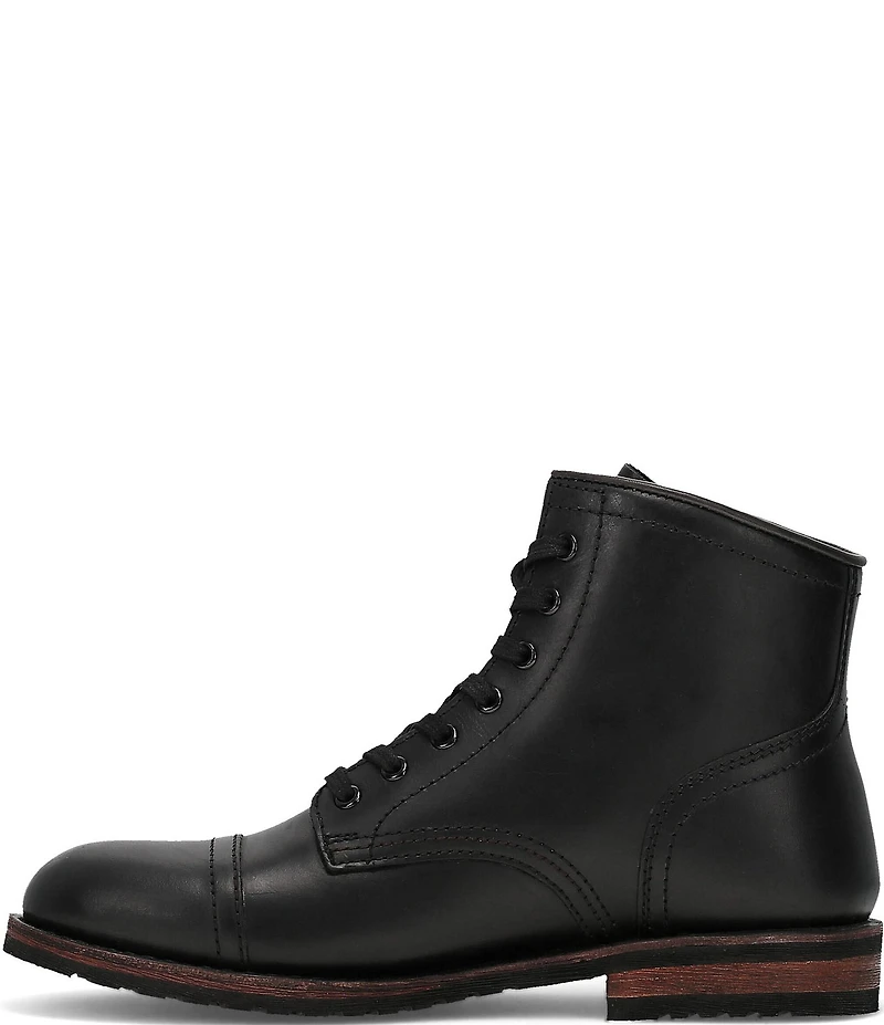 Frye Men's Landon Leather Midlace Cap Toe Boots