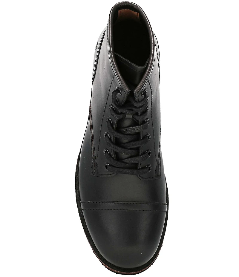 Frye Men's Landon Leather Midlace Cap Toe Boots