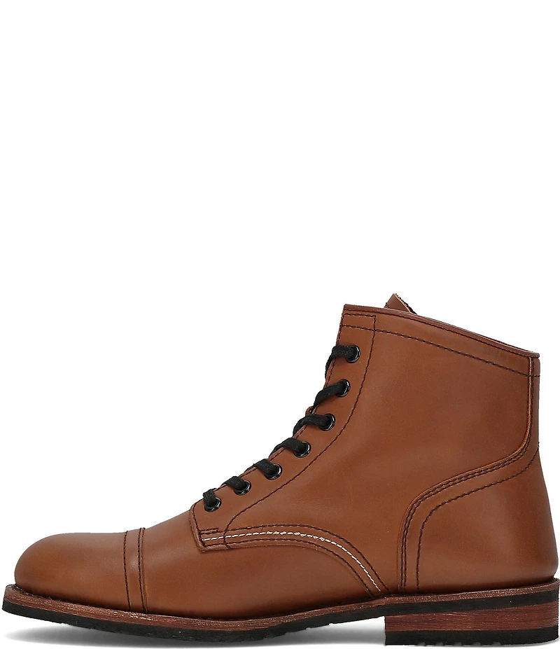 Frye Men's Landon Leather Midlace Cap Toe Boots