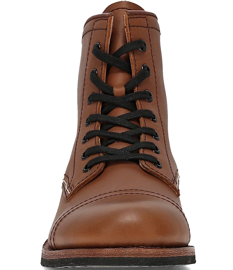 Frye Men's Landon Leather Midlace Cap Toe Boots