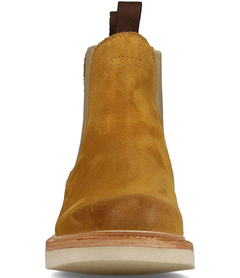 Frye Men's Hudson Suede Chelsea Work Boots