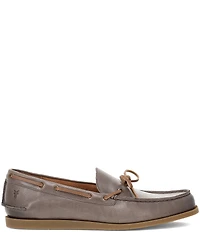 Frye Men's Mason Leather One Eye Tie Boat Shoes