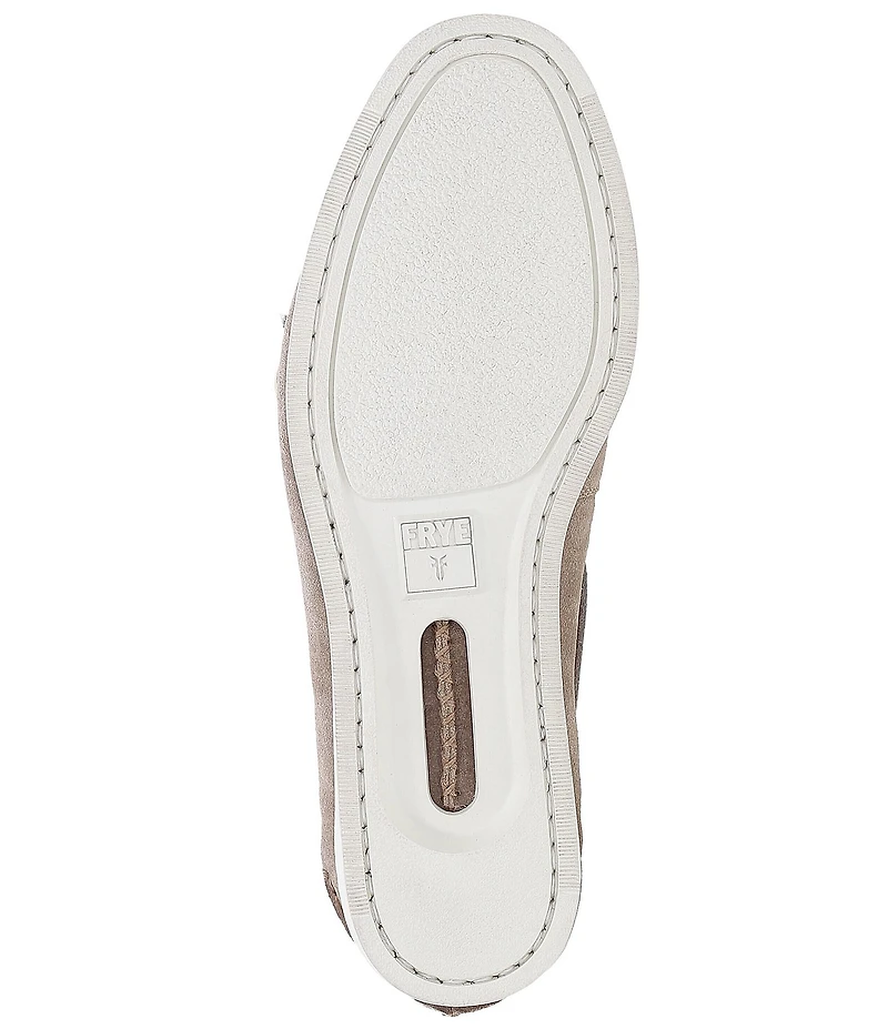 Frye Men's Mason Suede One Eye Tie Boat Shoes