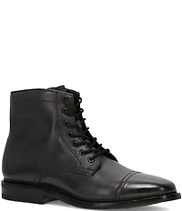 Frye Men's Paul Leather Cap Toe Lace Up Boots