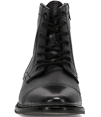 Frye Men's Paul Leather Cap Toe Lace Up Boots