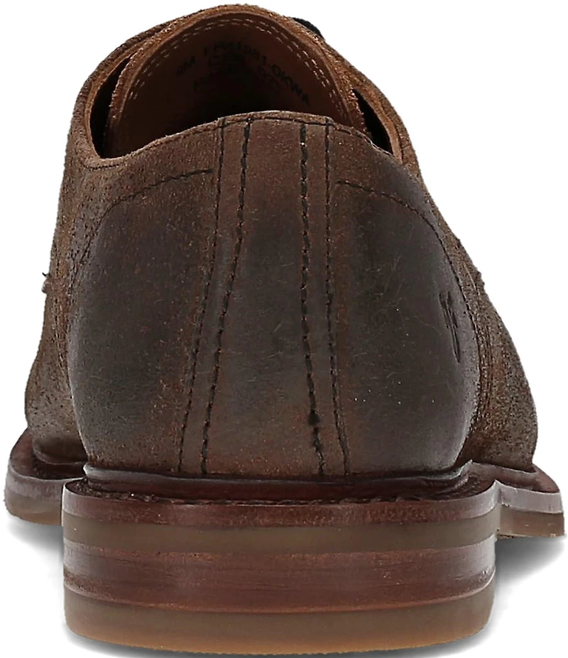 Frye Men's Paul Waxed Suede Oxfords