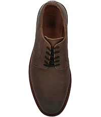 Frye Men's Paul Waxed Suede Oxfords