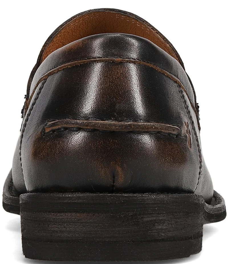 Frye Men's Tyler Flex Distressed Leather Penny Loafers