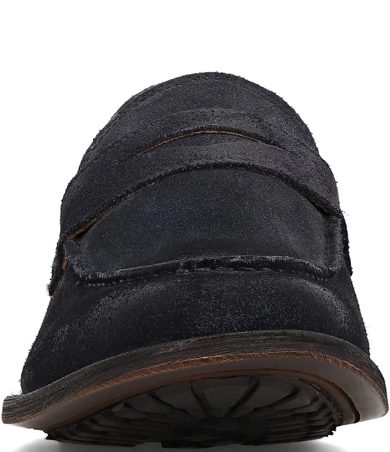 Frye Men's Tyler Flex Suede Penny Loafers