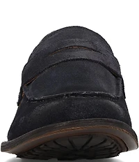 Frye Men's Tyler Flex Suede Penny Loafers