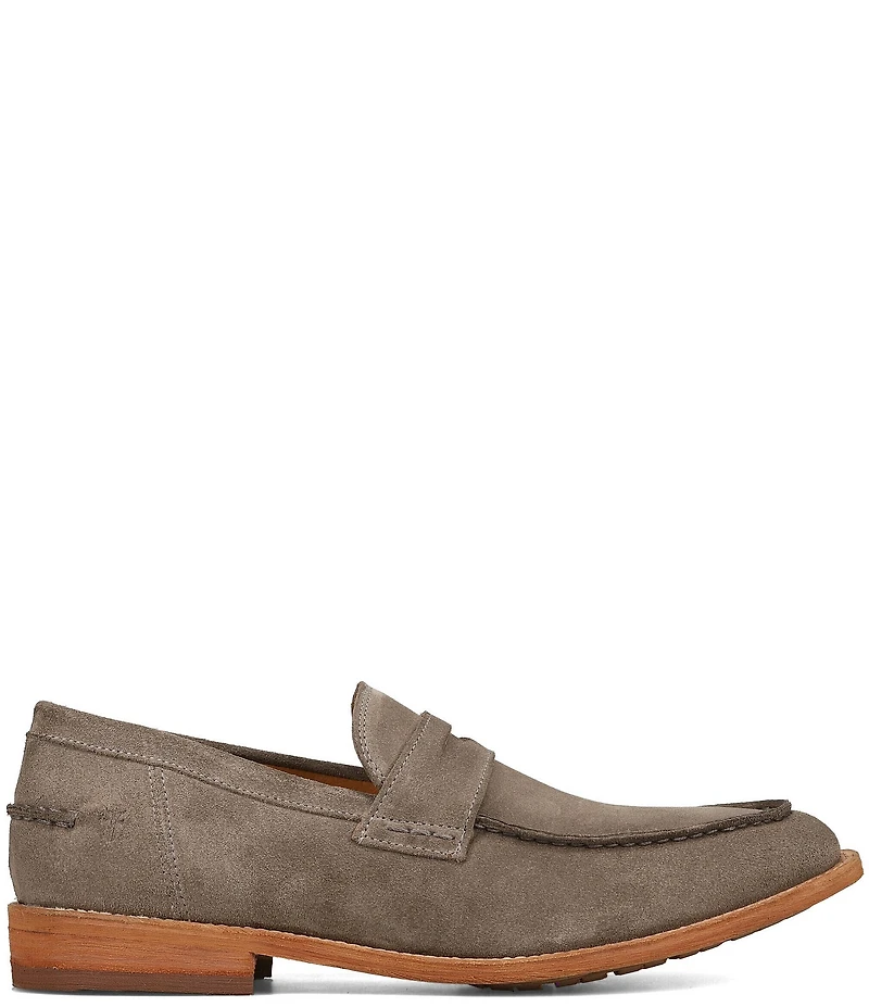 Frye Men's Tyler Flex Suede Penny Loafers