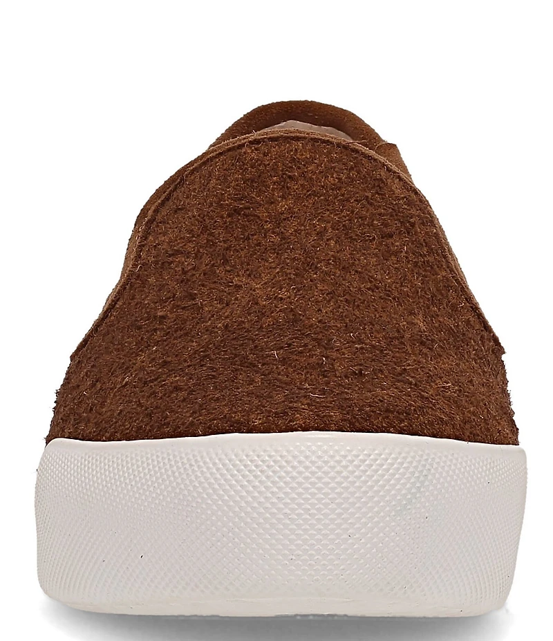 Frye Mia Suede Slip On Platform Sneakers