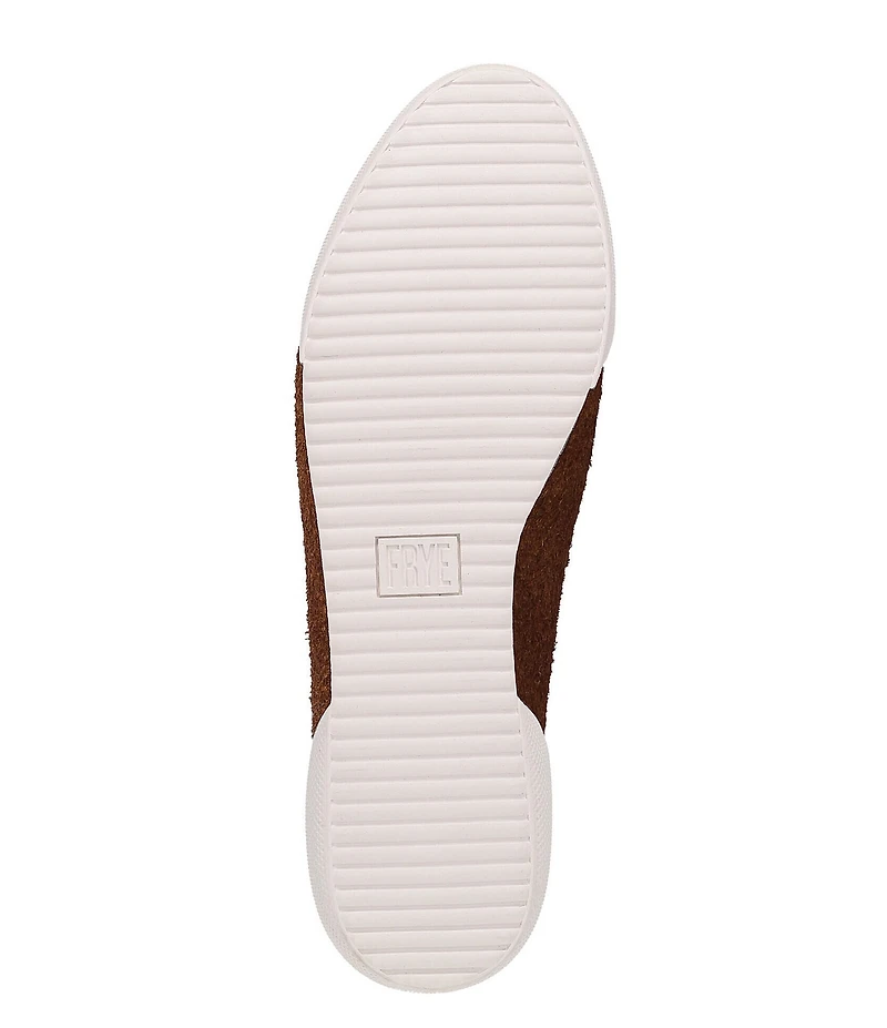 Frye Mia Suede Slip On Platform Sneakers
