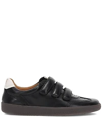 Frye Milly Leather 3 Strap Hook-and-Loop Sneakers
