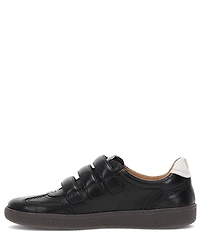 Frye Milly Leather 3 Strap Hook-and-Loop Sneakers