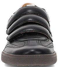 Frye Milly Leather 3 Strap Hook-and-Loop Sneakers