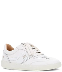 Frye Milly Leather Low Lace Up Sneakers