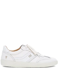 Frye Milly Leather Low Lace Up Sneakers