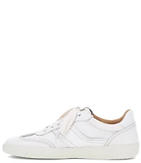 Frye Milly Leather Low Lace Up Sneakers
