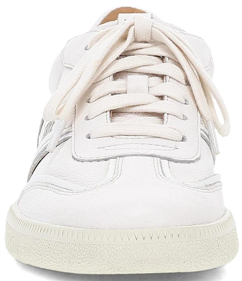 Frye Milly Leather Low Lace Up Sneakers