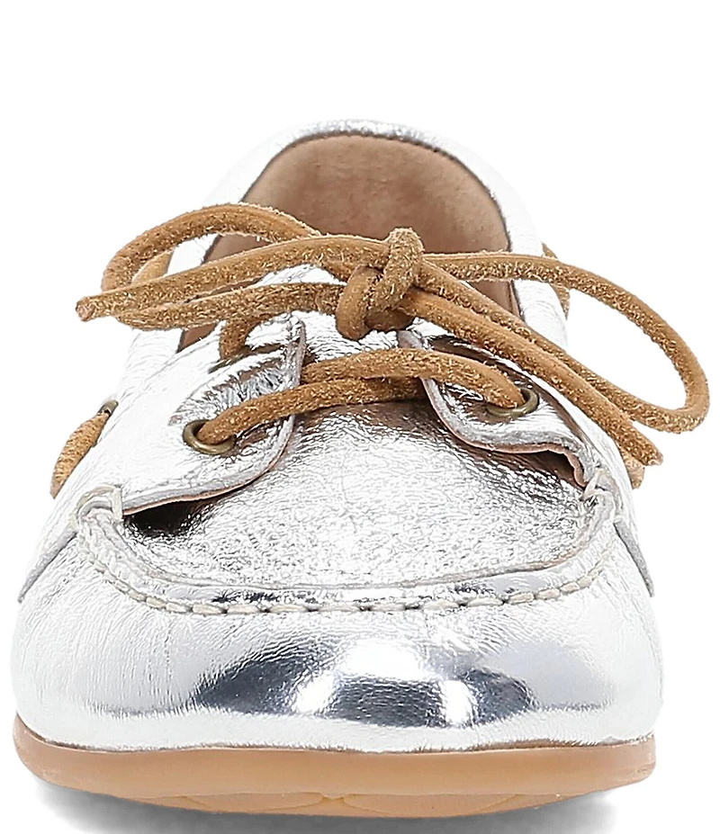 Frye Naya Leather Boat Shoes