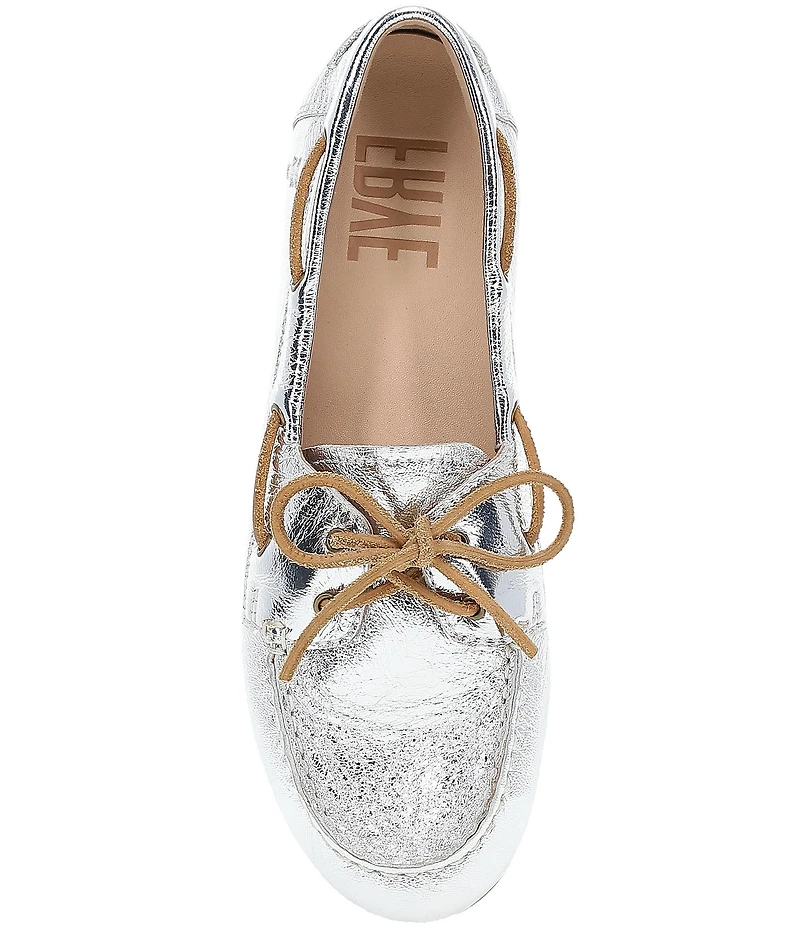 Frye Naya Leather Boat Shoes