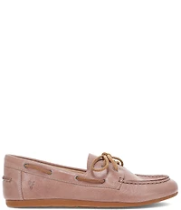 Frye Naya Leather Boat Shoes