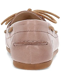 Frye Naya Leather Boat Shoes