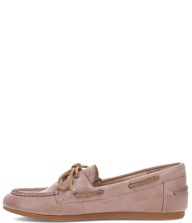 Frye Naya Leather Boat Shoes