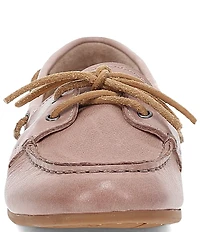 Frye Naya Leather Boat Shoes