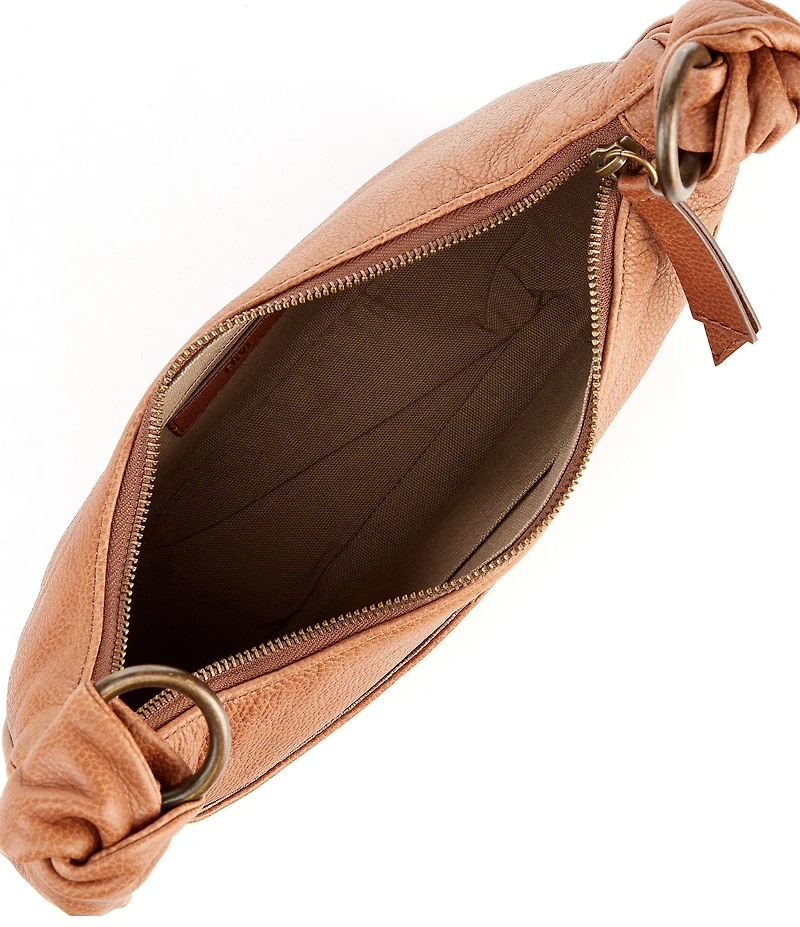 Frye Nora Knotted Soft Leather Crossbody Bag