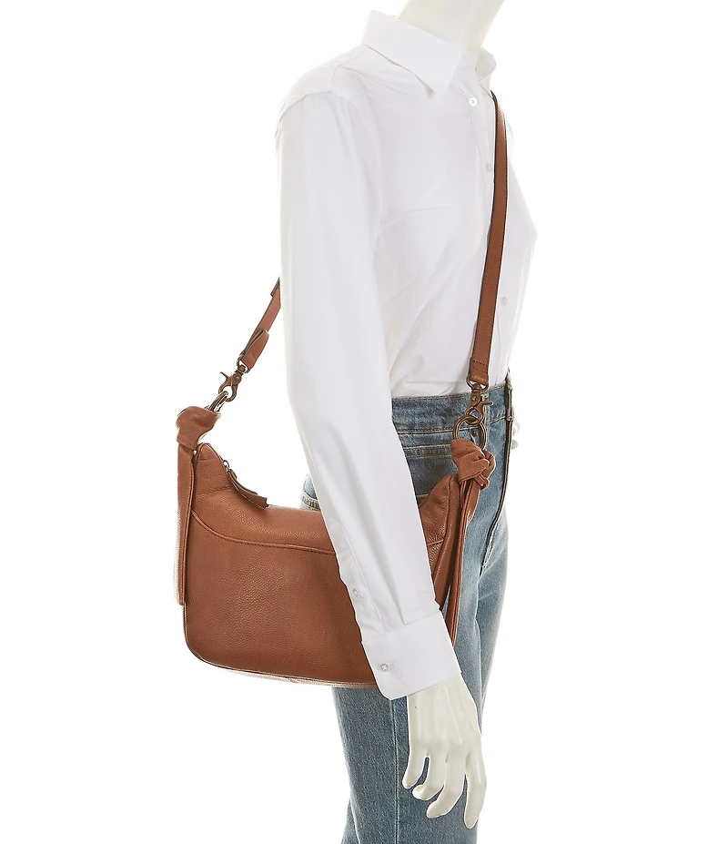 Frye Nora Knotted Soft Leather Crossbody Bag