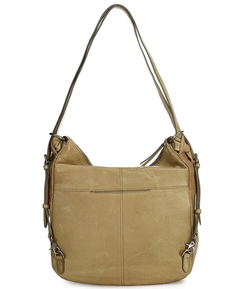Frye Nora Leather Knotted Hobo Bag