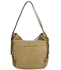 Frye Nora Leather Knotted Hobo Bag