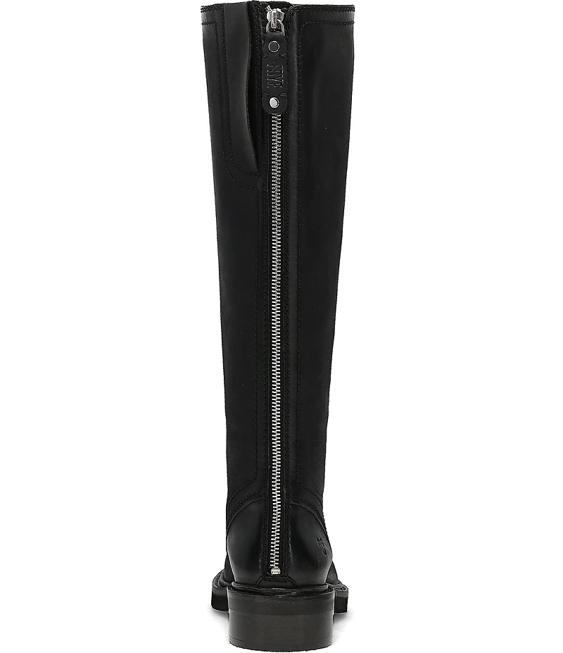 Frye Phoebe Tall Leather Zip Up Classic Boots