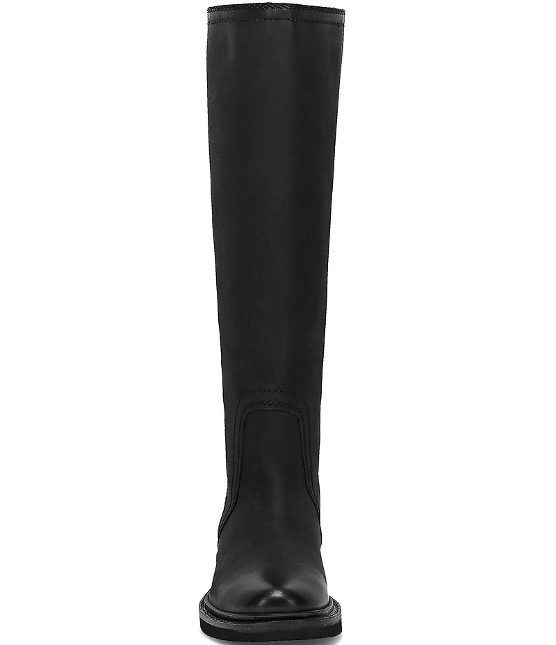 Frye Phoebe Tall Leather Zip Up Classic Boots